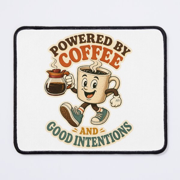 Item preview, Powered by Coffee and Good Intentions designed and sold by sabily.