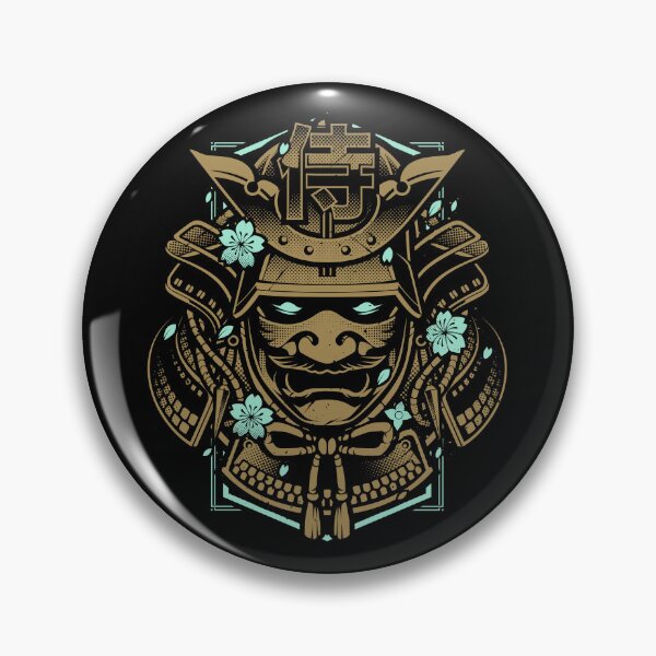 Item preview, Samurai warrior mempo mask vector designed and sold by Blackout  Brother.