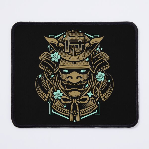 Item preview, Samurai warrior mempo mask vector designed and sold by Blackout Brother.