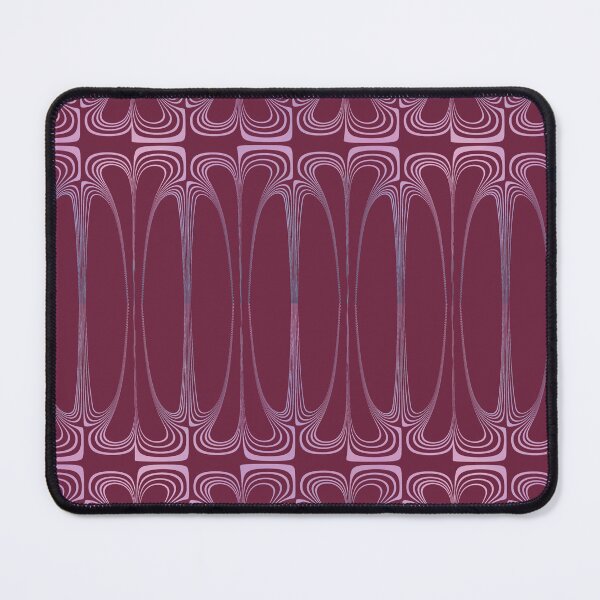 Item preview, Funky Framed Burgundy Ovals designed and sold by JaygiesDesign.