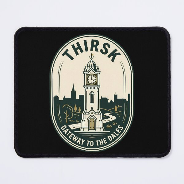 Item preview, Thirsk Gateway to the Dales Vintage Travel Emblem designed and sold by k3rstman1.