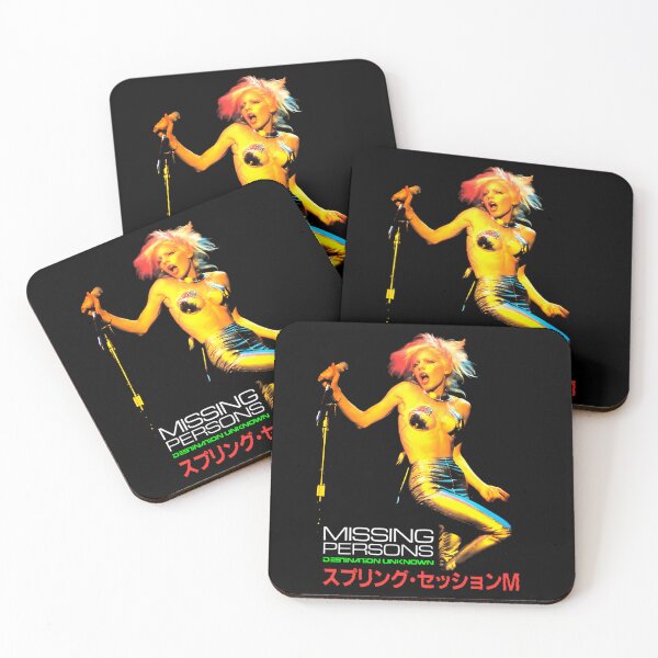 Item preview, Blonde Female Singer in Metallic Top Holding Microphone Above Japanese and English designed and sold by Mua1TRD.
