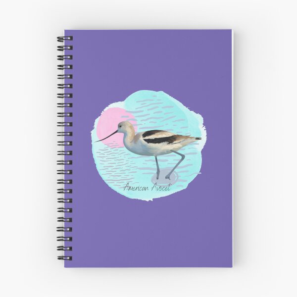 Item preview, American Avocet Elegant Shorebird Illustration designed and sold by AnulaArt.