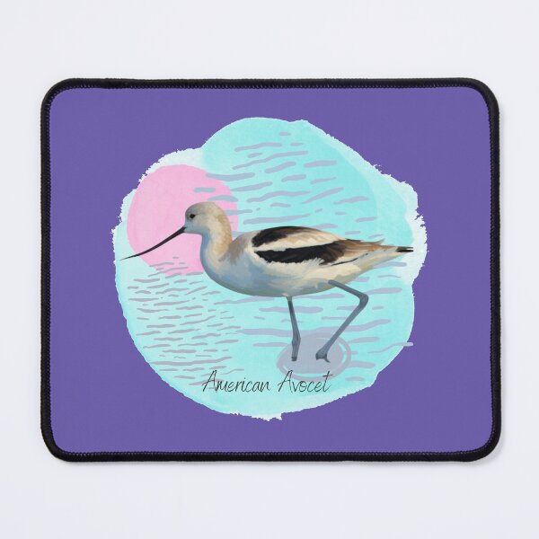 Item preview, American Avocet Elegant Shorebird Illustration designed and sold by AnulaArt.