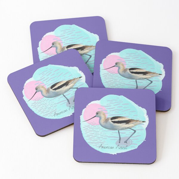 Item preview, American Avocet Elegant Shorebird Illustration designed and sold by AnulaArt.