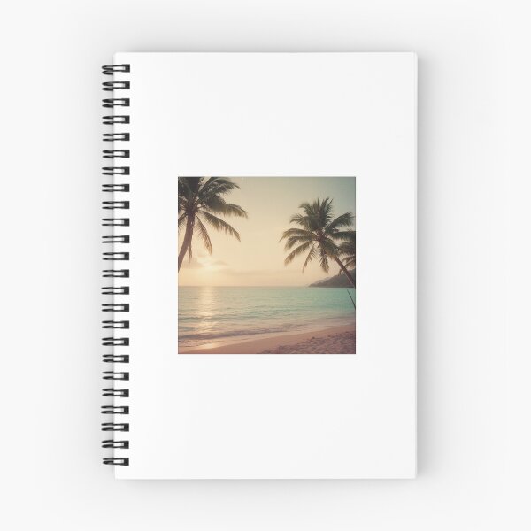 Item preview, Luxury Tropical Beach | Vintage Coastal Paradise at Sunset designed and sold by mayatA-rt.