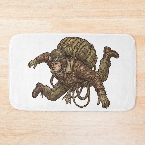 Item preview, Vintage Aviator Skydiver designed and sold by pictranoosa.