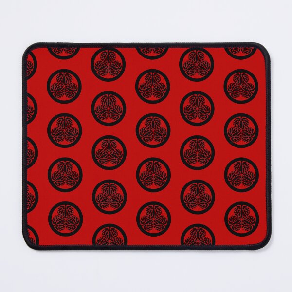 Item preview, Samurai Aoinogomon Tokugawaieyasu Kamon BlackRedtile / Japanese Crest designed and sold by 戦国まーけっと SENGOKU MARKET.