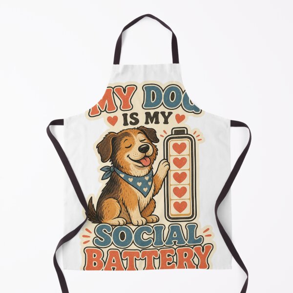 Item preview, My Dog Is My Social Battery designed and sold by sabily.