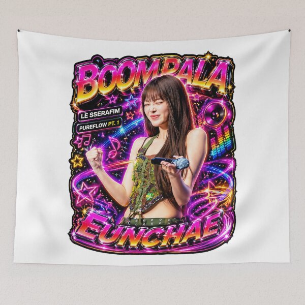 Item preview, LE SSERAFIM Eunchae Ethnic Glam Warrior Pure Flow Tour live visual designed and sold by Valereekmerch.