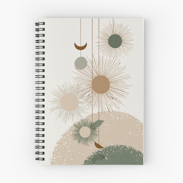Item preview, Multi-Suns Boho - Celestial Sage Beige Design designed and sold by DkSpirit.