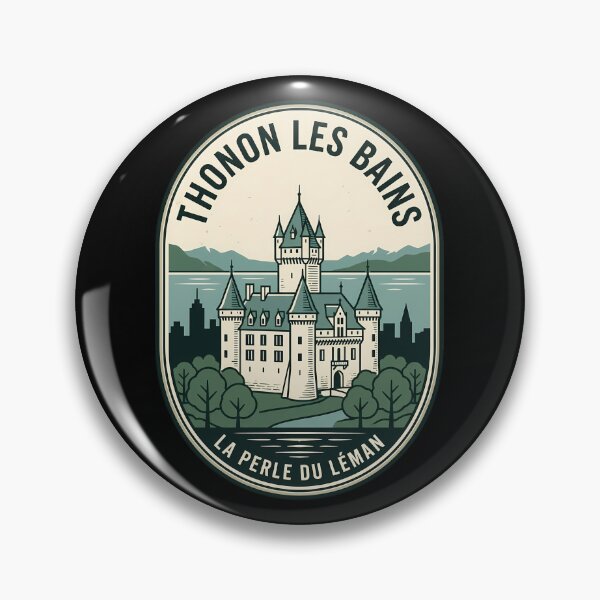Item preview, Thonon Les Bains Vintage Travel Emblem Castle designed and sold by k3rstman1.