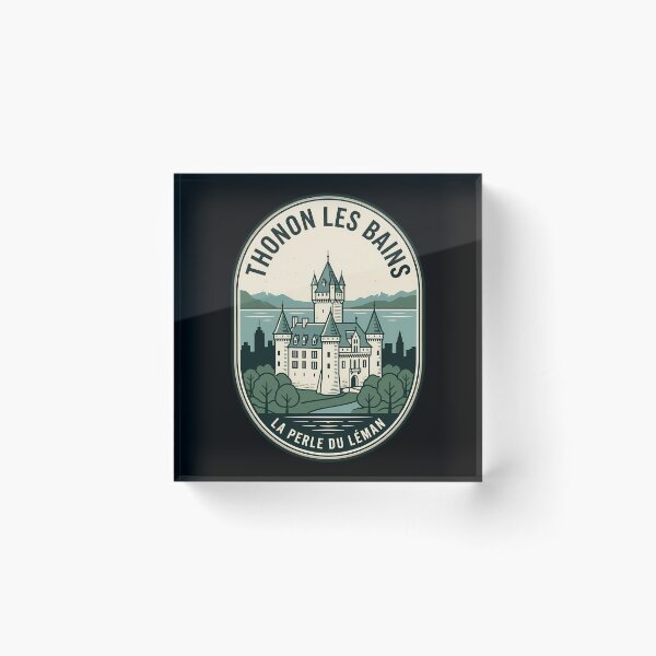 Item preview, Thonon Les Bains Vintage Travel Emblem Castle designed and sold by k3rstman1.