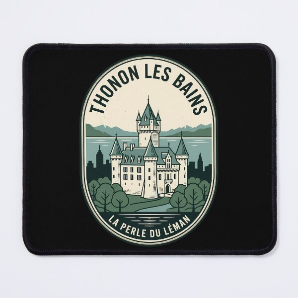 Item preview, Thonon Les Bains Vintage Travel Emblem Castle designed and sold by k3rstman1.