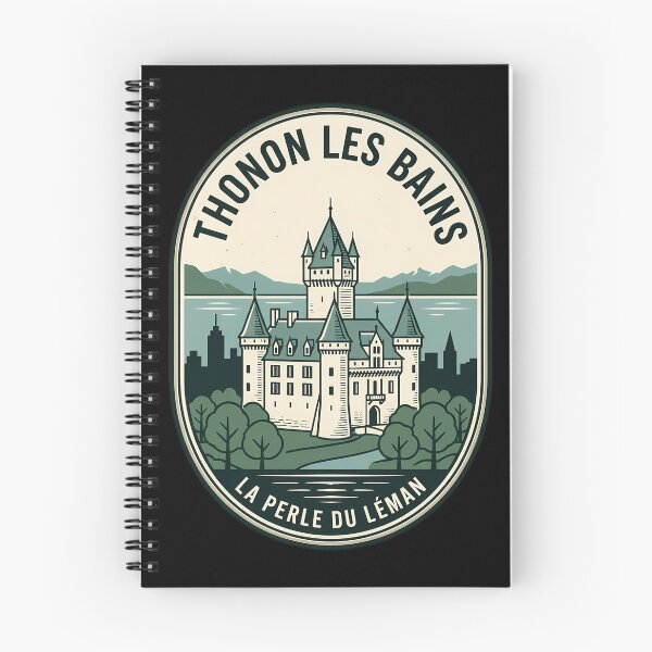 Item preview, Thonon Les Bains Vintage Travel Emblem Castle designed and sold by k3rstman1.