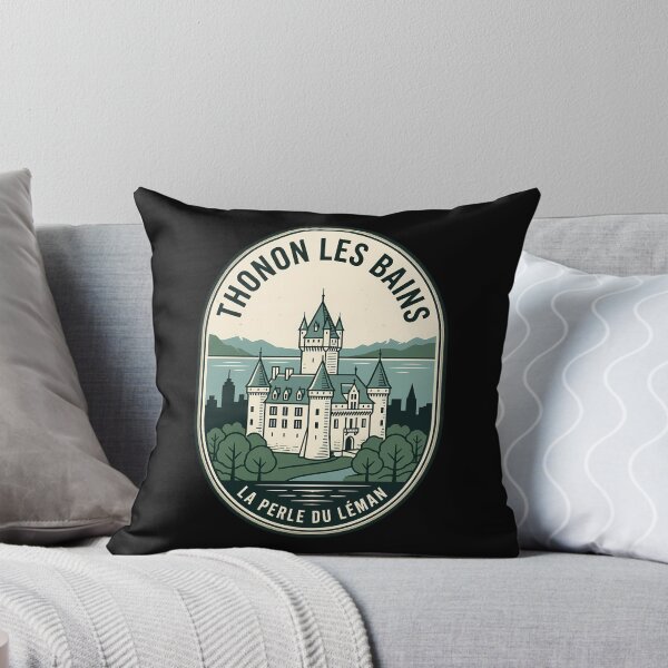 Item preview, Thonon Les Bains Vintage Travel Emblem Castle designed and sold by k3rstman1.