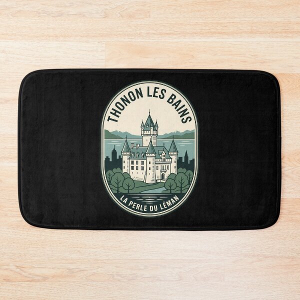 Item preview, Thonon Les Bains Vintage Travel Emblem Castle designed and sold by k3rstman1.