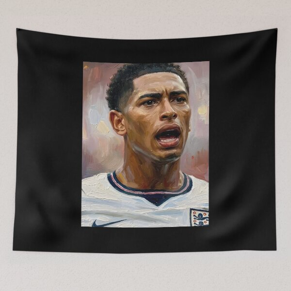 Item preview, Jude Bellingham Oil Painting designed and sold by maretsad.