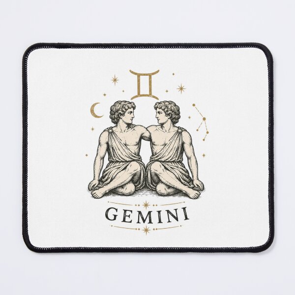 Item preview, Vintage Gemini Zodiac Celestial Twin Brothers designed and sold by TSshirtShoppe.