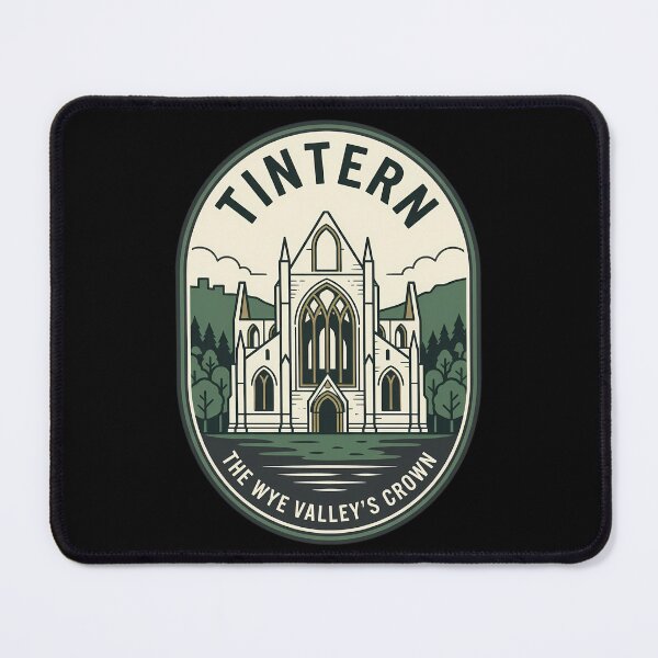 Item preview, Tintern Abbey Wye Valley Vintage Travel Emblem designed and sold by k3rstman1.