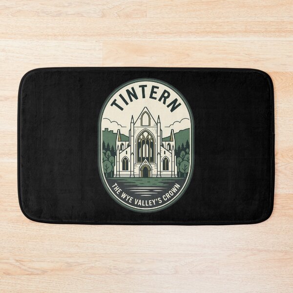 Item preview, Tintern Abbey Wye Valley Vintage Travel Emblem designed and sold by k3rstman1.