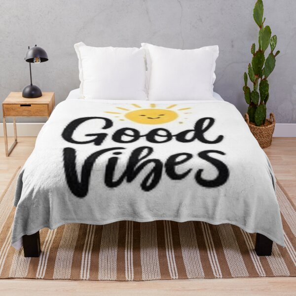 Item preview, Good Vibes Cute Sunshine Typography designed and sold by ser-Ile.
