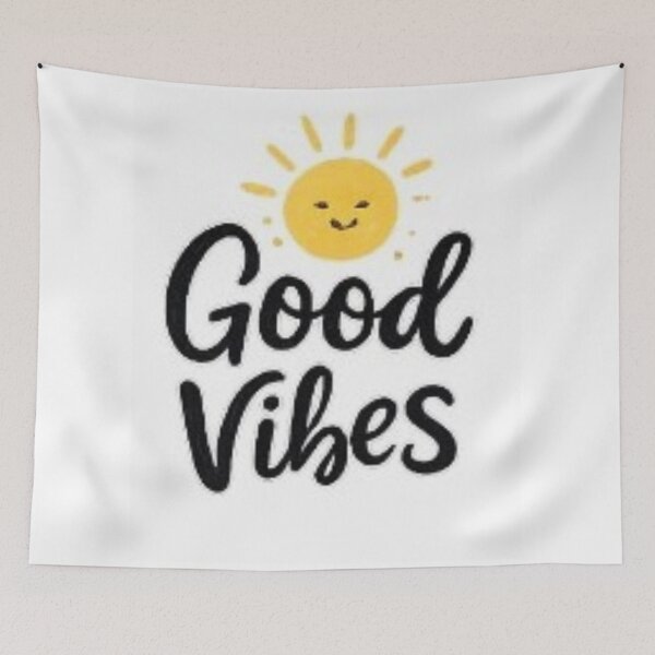 Item preview, Good Vibes Cute Sunshine Typography designed and sold by ser-Ile.