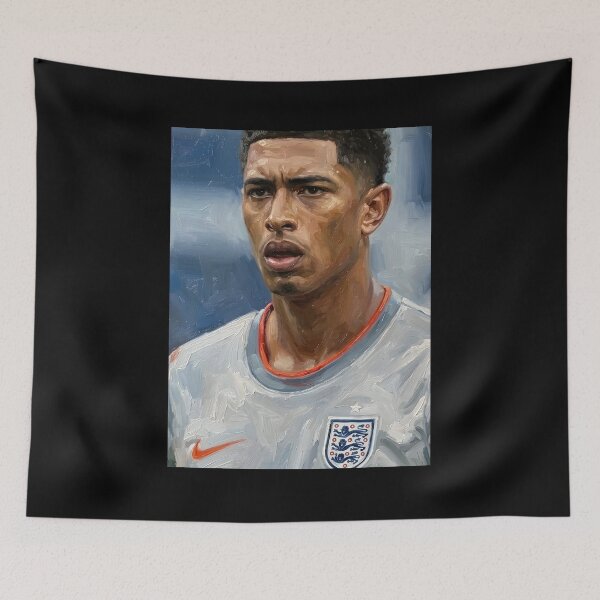 Item preview, Jude Bellingham Oil Painting designed and sold by maretsad.