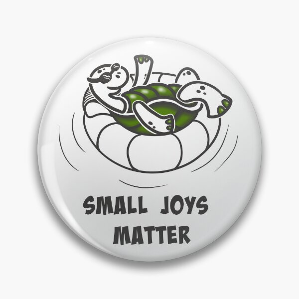 Item preview, Small Joys Matter | Positive Turtle Reminder designed and sold by Samaya-.