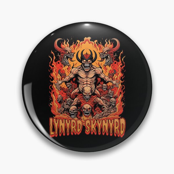 Item preview, Fire Demon With Horns And Skulls In Flames Inferno designed and sold by Houssam labrirhli.