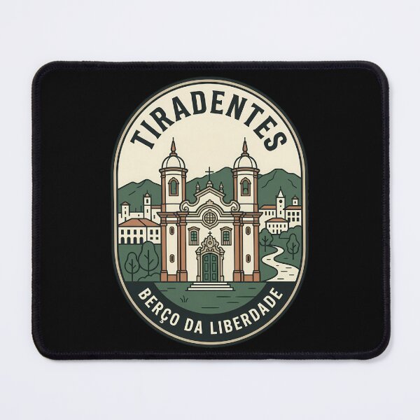 Item preview, Tiradentes Brazil Vintage Travel Emblem Church designed and sold by k3rstman1.
