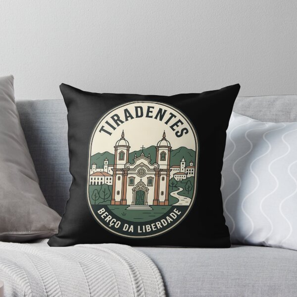 Item preview, Tiradentes Brazil Vintage Travel Emblem Church designed and sold by k3rstman1.