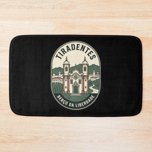 Item preview, Tiradentes Brazil Vintage Travel Emblem Church designed and sold by k3rstman1.