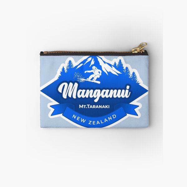 Item preview, Manganui Ski Field, Mt. Taranaki in Blue designed and sold by MY NEW ZEALAND.