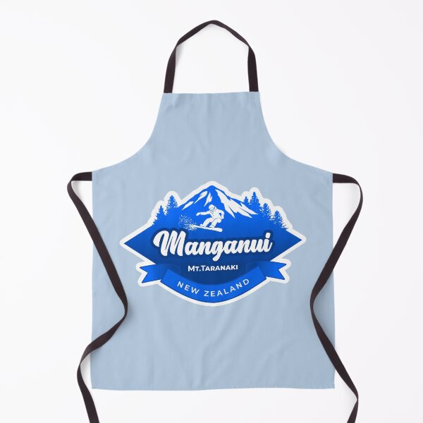Item preview, Manganui Ski Field, Mt. Taranaki in Blue designed and sold by MY NEW ZEALAND.