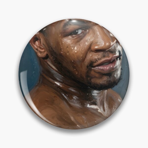 Item preview, Mike Tyson Oil Painting designed and sold by maretsad.