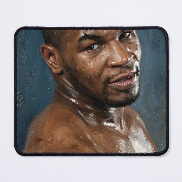 Item preview, Mike Tyson Oil Painting designed and sold by maretsad.