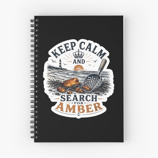 Item preview, Keep Calm and Search for Amber Design For Amber Hunters designed and sold by Glitch-Cult.