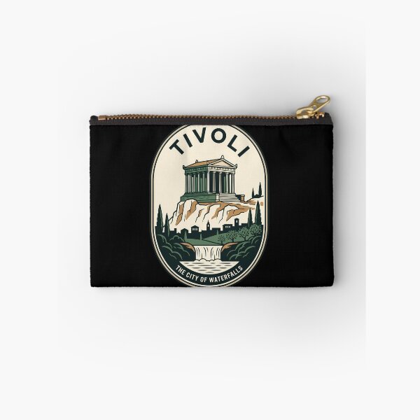 Item preview, Tivoli City of Waterfalls Vintage Travel Emblem designed and sold by k3rstman1.