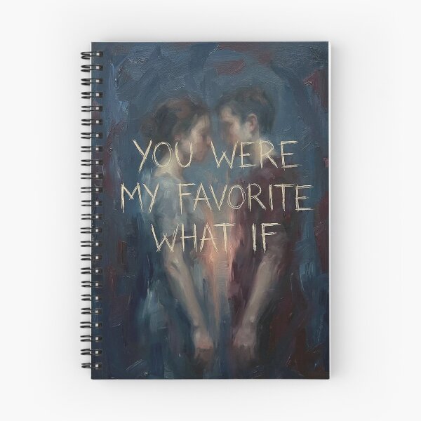 Item preview, You Were My Favorite What If – Typography Poster designed and sold by AuralisStudio.