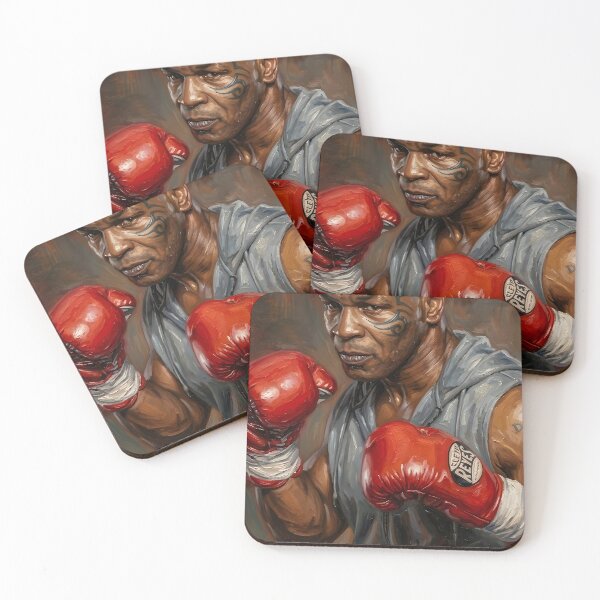 Item preview, Mike Tyson Oil Painting designed and sold by maretsad.