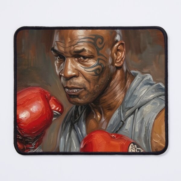 Item preview, Mike Tyson Oil Painting designed and sold by maretsad.