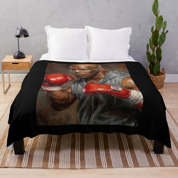Item preview, Mike Tyson Oil Painting designed and sold by maretsad.