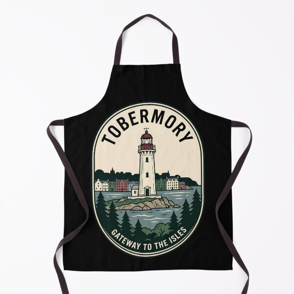 Item preview, Tobermory Scotland Lighthouse Vintage Travel Emblem designed and sold by k3rstman1.
