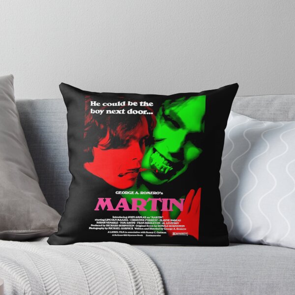 Item preview, Red-Toned Man Profile with Needle beside Green Glowing Vampiric Face designed and sold by hama1A.