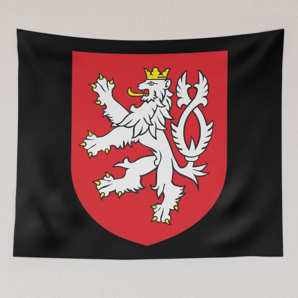 Item preview, FLAGS AND DEVICES OF THE WORLD - CZECH REPUBLIC CREST designed and sold by WOOFANG.