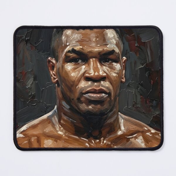 Item preview, Mike Tyson Oil Painting designed and sold by maretsad.