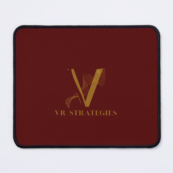 Item preview, VR Strategies Elegant Gold Letter V Logo designed and sold by GrzegorzTravels.