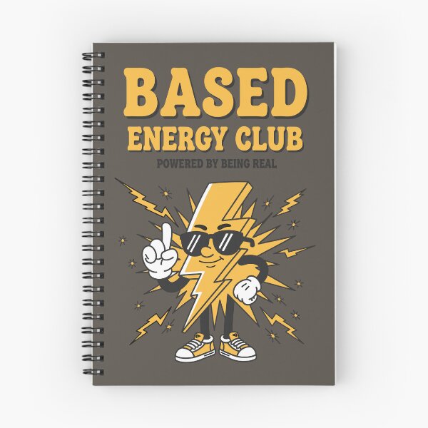 Item preview, Based Energy Club: Real Vibes designed and sold by Based Originals.