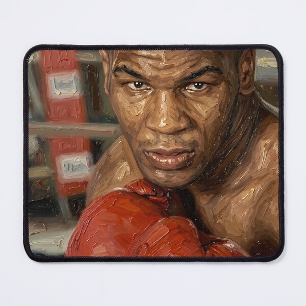 Item preview, Mike Tyson Oil Painting designed and sold by maretsad.